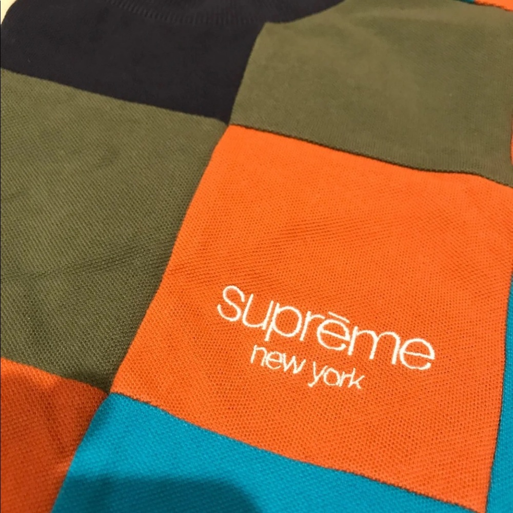 Supreme Patchwork Pique Tee - image 4